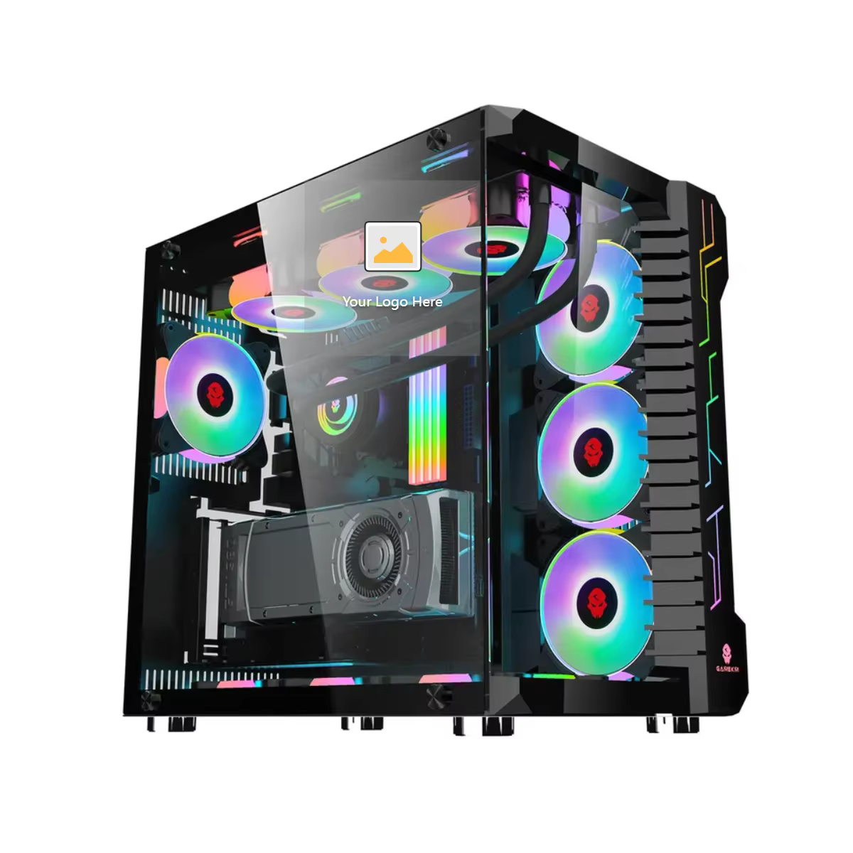 Aotesier DIY Desktop PC core i5 E5-2650 cpu GTX 950 with 16G RAM 256G SSD Gaming PC Desktop computer Pc gamer all in one pc - Image 2