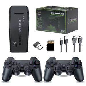 Double Happiness Retro Gaming Console | 20,000+ Classic Games | 2.4G Wireless Controllers | 4K HDMI Output | Plug & Play